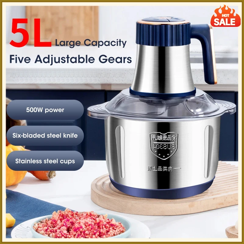 เครื่องบดเนื้อไฟฟ้าสแตนเลส 304 - Baby Food Vegetables บทวิจารณ์และราคา