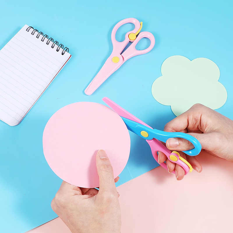 กรรไกรพลาสติกคู่สี Splicing Ha - Baby Food Scissors บทวิจารณ์และราคา