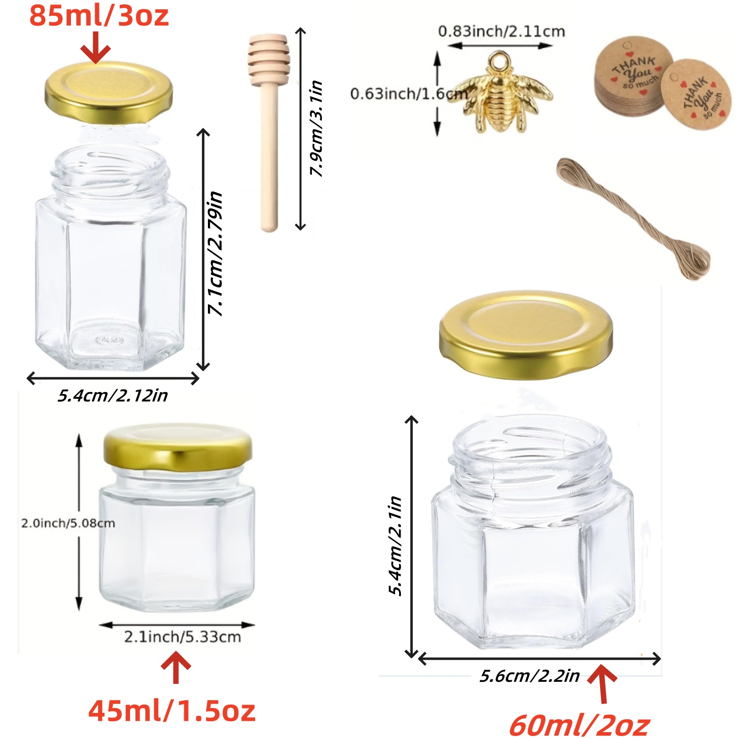 12/20/30/50/60 ชิ้น – โหลแก้วใ - Baby Food Jars With Lids บทวิจารณ์และราคา