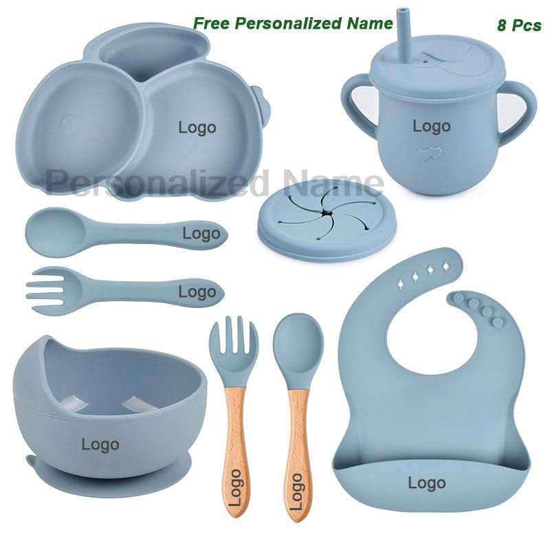 ฟรีส่วนบุคคลชื่อเด็กซิลิโคนกระ - Baby Food Menu บทวิจารณ์และราคา