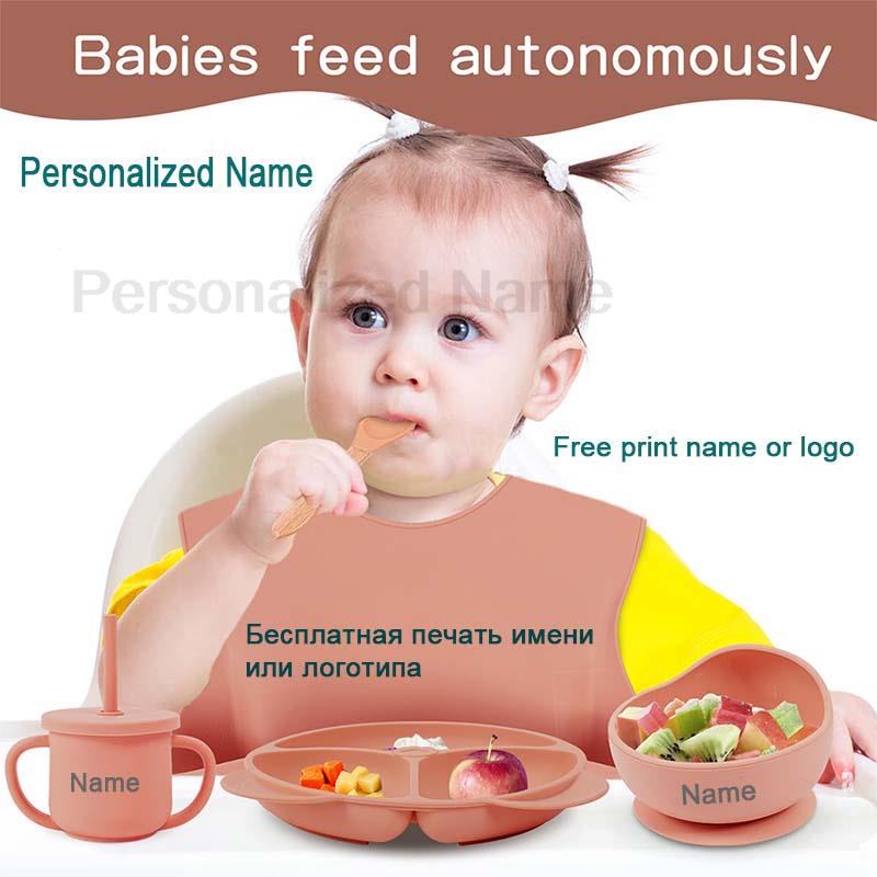 ชุดจานให้อาหารเด็กชุดชามดูดแผ่ - Baby Food Menu บทวิจารณ์และราคา