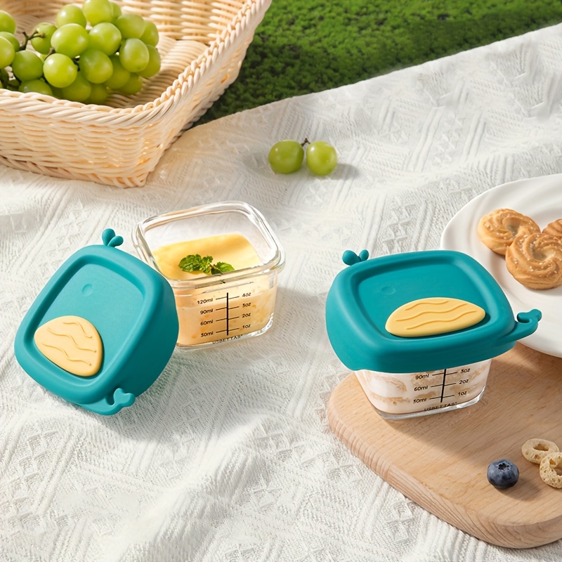 ภาชนะใส่อาหารเด็กแบบแก้วขนาด 1 - Baby Food Jars With Lids บทวิจารณ์และราคา