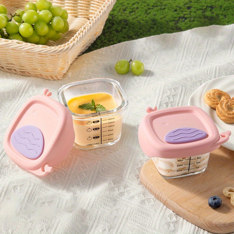 ภาชนะใส่อาหารเด็กแบบแก้วขนาด 1 - Baby Food Jars With Lids บทวิจารณ์และราคา