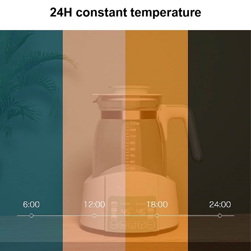 1.2L ทารก Thermostatic นมตัวคว - Baby Food Warmer บทวิจารณ์และราคา