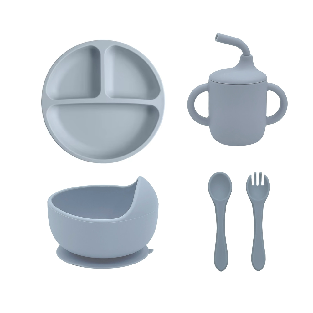ชุดอาหารเด็กซิลิโคน 5 ชิ้น ปลอ - Baby Food Menu บทวิจารณ์และราคา